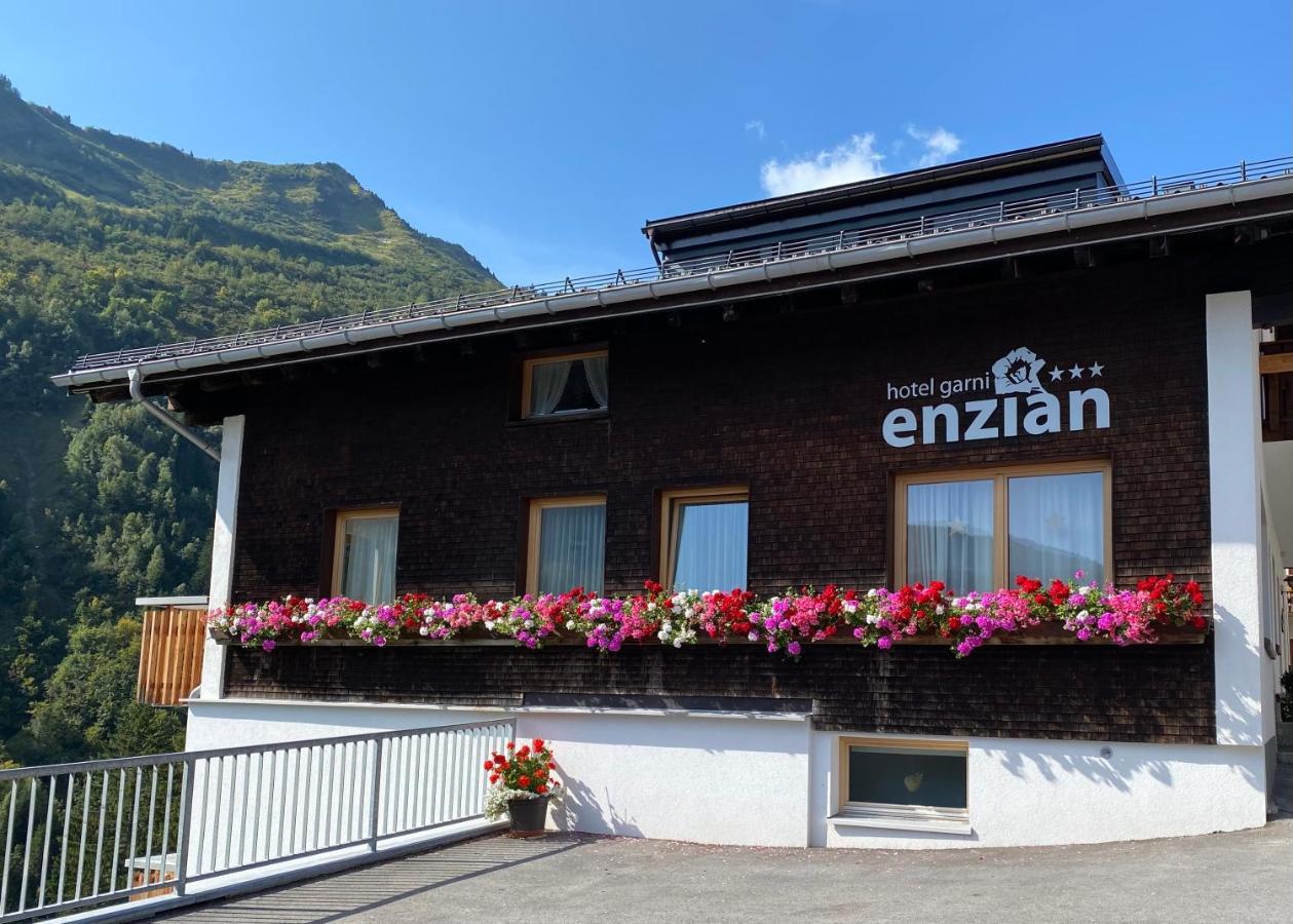 Hotel Garni Enzian Damüls Exterior foto